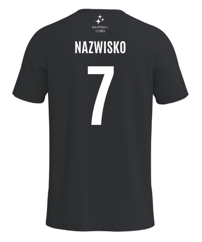 Koszulka czarna ERIMA Intro Ręczna Senior
