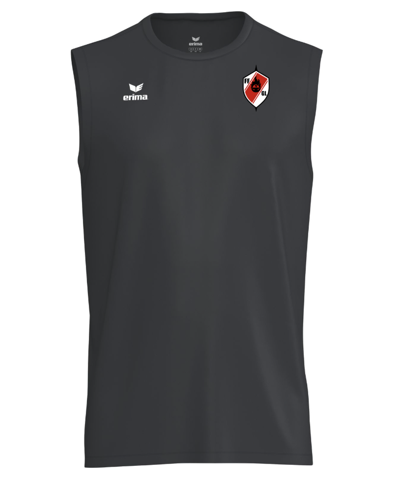 Koszulka czarna ERIMA Intro Tank Top function