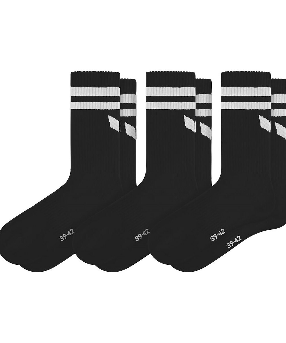 Skarpety czarne ERIMA Wings Socks 3pack