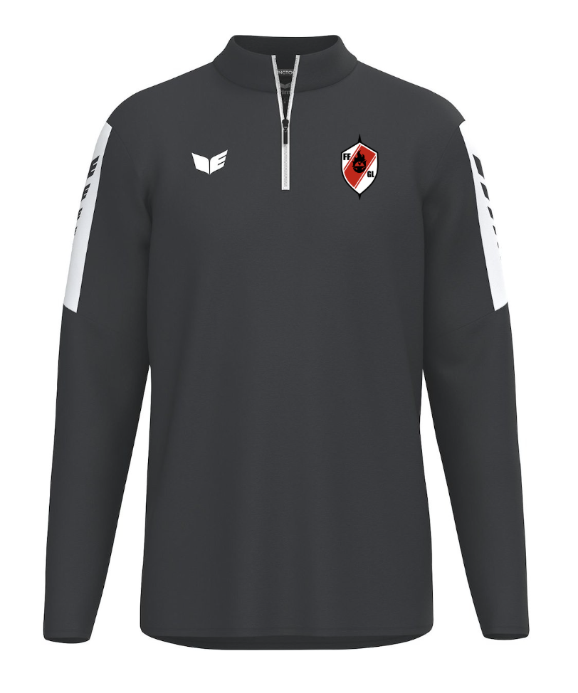Bluza czarna ERIMA Intro Training top Senior